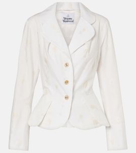 Vivienne Westwood Vivienne Westwood Bettina floral cotton-blend blazer