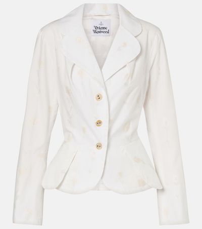 Vivienne Westwood Vivienne Westwood Bettina floral cotton-blend blazer