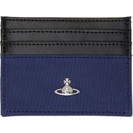 Vivienne Westwood Vivienne Westwood Black & Blue Flat Card Holder