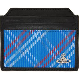 Vivienne Westwood Vivienne Westwood Black & Blue Slim Card Holder