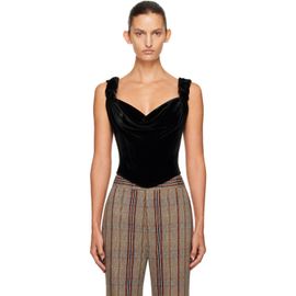 Vivienne Westwood Vivienne Westwood Black & Green Sunday Corset Top