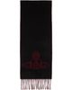 Vivienne Westwood Vivienne Westwood Black & Red Double Face Scarf - 1