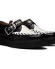 Vivienne Westwood Vivienne Westwood Black & White George Cox Edition Point Toe Monkstraps - 4