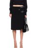 Vivienne Westwood Vivienne Westwood Black Alex Kilt Midi Skirt - 1