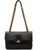 Vivienne Westwood Vivienne Westwood Black Anita Medium Shoulder Bag - 1