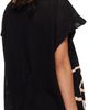 Vivienne Westwood Vivienne Westwood Black Beach Top Graffiti Orb Cover-Up Top - 3