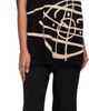 Vivienne Westwood Vivienne Westwood Black Beach Top Graffiti Orb Cover-Up Top - 4