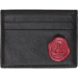 Vivienne Westwood Vivienne Westwood Black Bifold Calfskin Card Holder