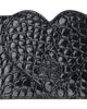 Vivienne Westwood Vivienne Westwood Black Croc Heart Card Holder - 2