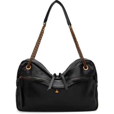 Vivienne Westwood Vivienne Westwood Black Dolce Large Shoulder Bag