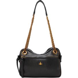 Vivienne Westwood Vivienne Westwood Black Dolce Medium Shoulder Bag