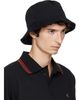 Vivienne Westwood Vivienne Westwood Black Embroidered Bucket Hat - 2