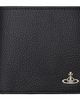 Vivienne Westwood Vivienne Westwood Black Faux-Leather Man Coin Pocket Wallet - 1
