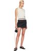 Vivienne Westwood Vivienne Westwood Black Foam Tailored Miniskirt - 4