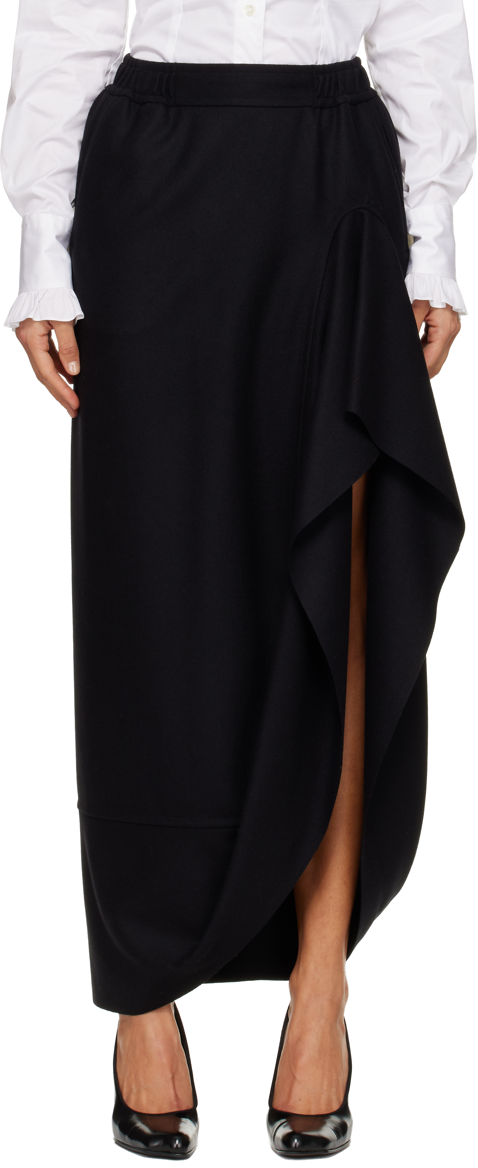 Vivienne Westwood - Black Frame Maxi Skirt