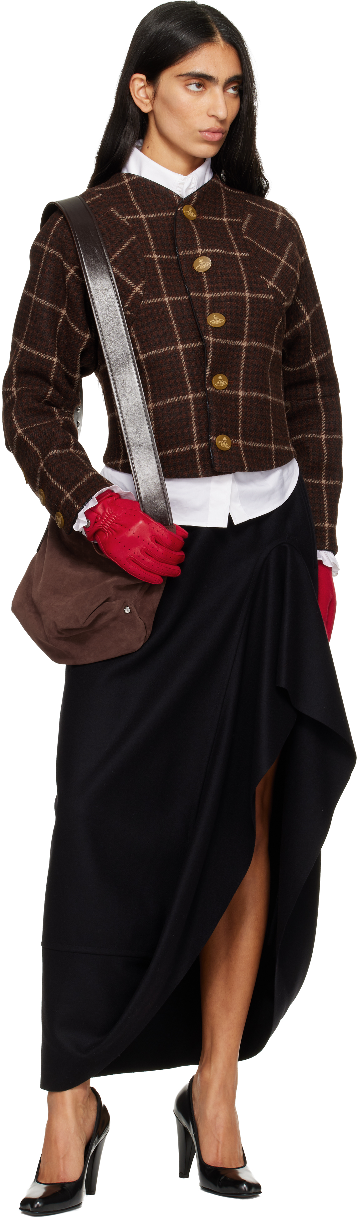 Vivienne Westwood - Black Frame Maxi Skirt
