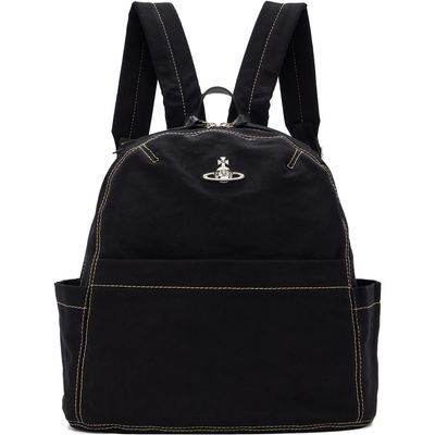 Vivienne Westwood Vivienne Westwood Black George Medium Backpack