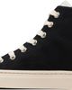 Vivienne Westwood Vivienne Westwood Black High Top Plimsoll Sneakers - 3