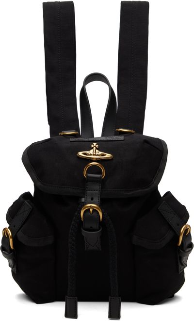 Vivienne Westwood Vivienne Westwood Black Highland Small Backpack