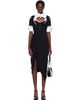 Vivienne Westwood Vivienne Westwood Black Long Monday Pulling Midi Dress - 1