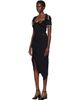 Vivienne Westwood Vivienne Westwood Black Long Monday Pulling Midi Dress - 4