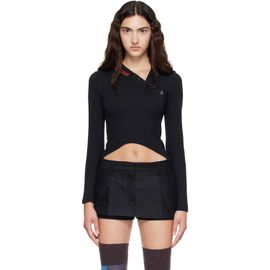 Vivienne Westwood Vivienne Westwood Black LS Glory Polo