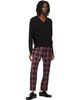 Vivienne Westwood Vivienne Westwood Black Mark V-Neck Sweater - 4