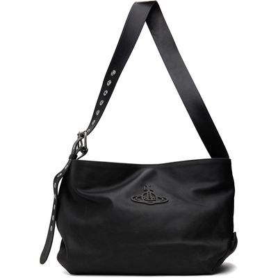 Vivienne Westwood Vivienne Westwood Black Maxime Medium Shoulder Bag