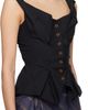 Vivienne Westwood Vivienne Westwood Black Monday Vest Top - 2