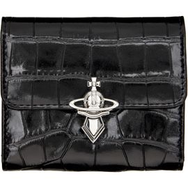 Vivienne Westwood Vivienne Westwood Black Orb Clasp Wallet