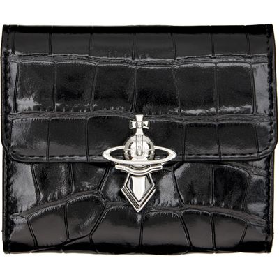 Vivienne Westwood Vivienne Westwood Black Orb Clasp Wallet