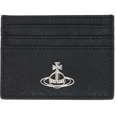 Vivienne Westwood Vivienne Westwood Black Orb Flat Card Holder