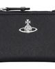 Vivienne Westwood Vivienne Westwood Black Orb Slim Flap Card Holder - 1