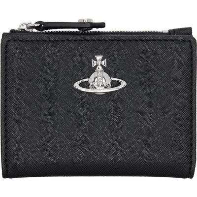 Vivienne Westwood Vivienne Westwood Black Orb Slim Flap Card Holder