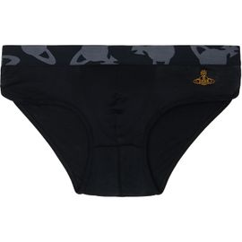 Vivienne Westwood Vivienne Westwood Black Orb Waistband Briefs