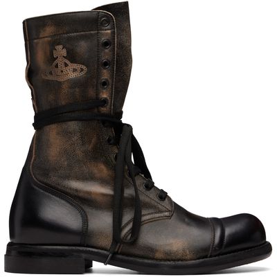 Vivienne Westwood Vivienne Westwood Black Parachute Boots