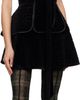 Vivienne Westwood Vivienne Westwood Black Quilted Miniskirt - 4