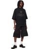 Vivienne Westwood Vivienne Westwood Black Short Sleeve Raglan Sweatshirt - 4