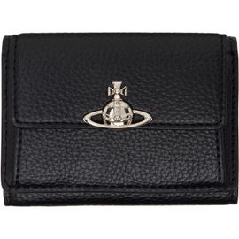 Vivienne Westwood Vivienne Westwood Black Small Flap Purse Wallet