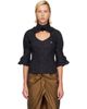 Vivienne Westwood Vivienne Westwood Black S/S Toulouse Frill Shirt - 1