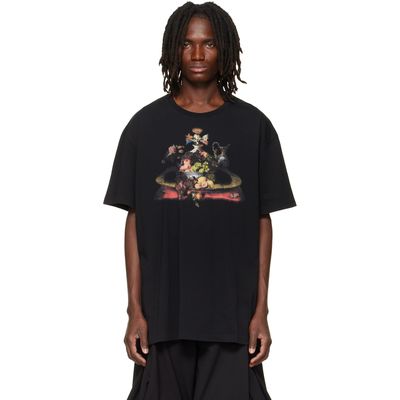 Vivienne Westwood Vivienne Westwood Black Still Life Orb Oversized T-shirt