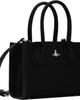 Vivienne Westwood Vivienne Westwood Black Troy Small Crossbody Tote - 2