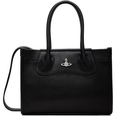 Vivienne Westwood Vivienne Westwood Black Troy Small Tote Crossbody Bag