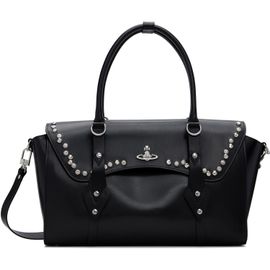 Vivienne Westwood Vivienne Westwood Blcak Bettina Medium Hand Bag
