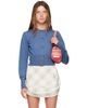 Vivienne Westwood Vivienne Westwood Blue Bea Cropped Cardigan - 1
