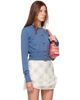 Vivienne Westwood Vivienne Westwood Blue Bea Cropped Cardigan - 2