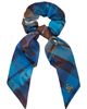 Vivienne Westwood Vivienne Westwood Blue Embroidered Large Scrunchie - 1