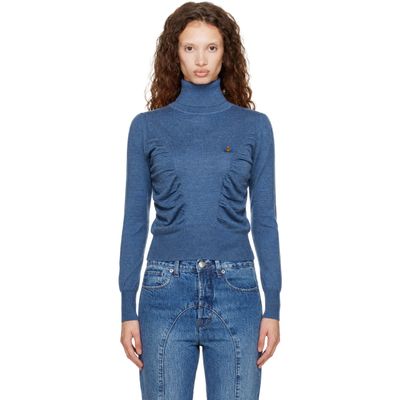 Vivienne Westwood Vivienne Westwood Blue Pamela Turtleneck