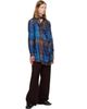 Vivienne Westwood Vivienne Westwood Blue Square Shirt - 4