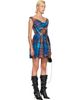 Vivienne Westwood Vivienne Westwood Blue Sunday Minidress - 2